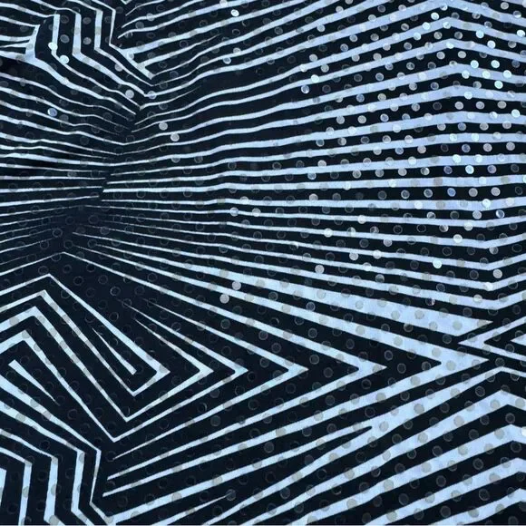 90’s Women’s Sparkly Zebra Print Tank Top - Picture 2 of 3